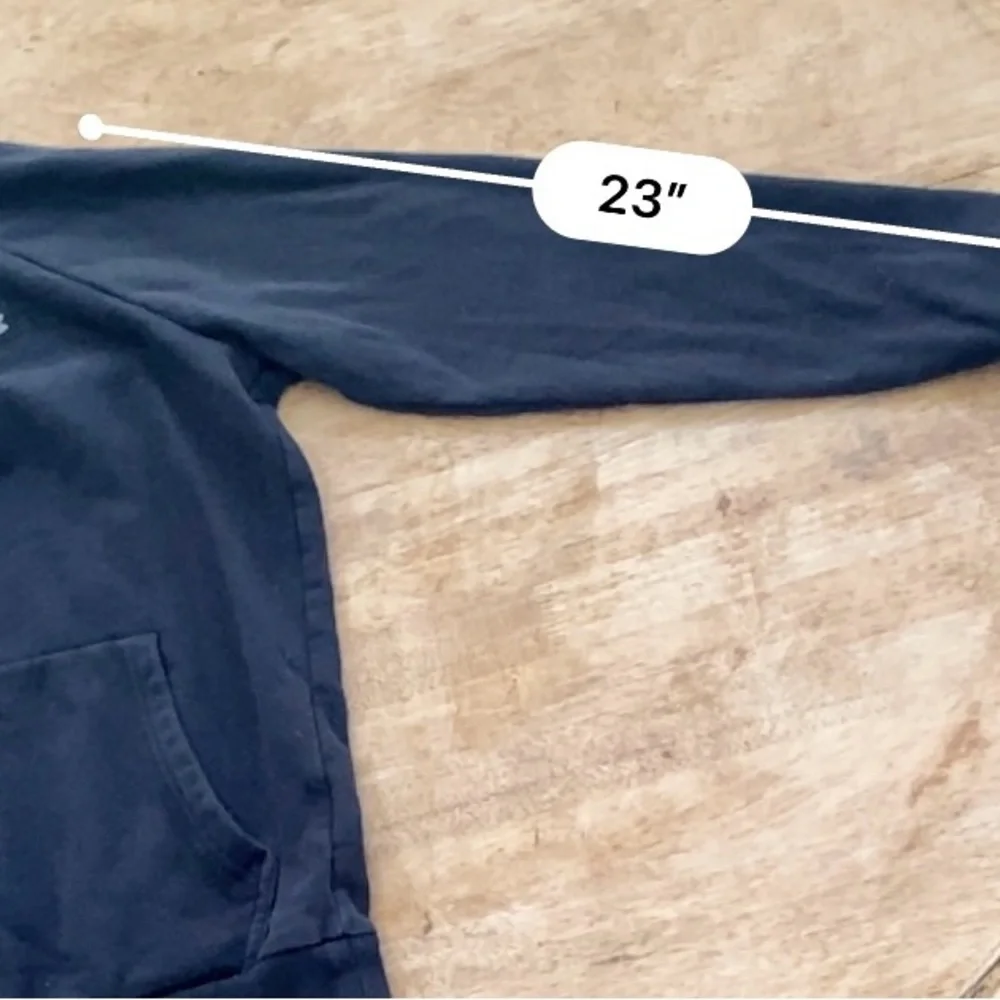 Under Armour Big Boy Youth Large‎ Black Rival Fleece Hoodie W/Patch Logo